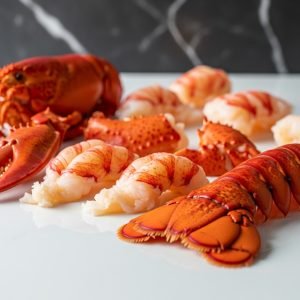 North American Lobster Meat - Tail, Knuckle, Claw Meat (4)